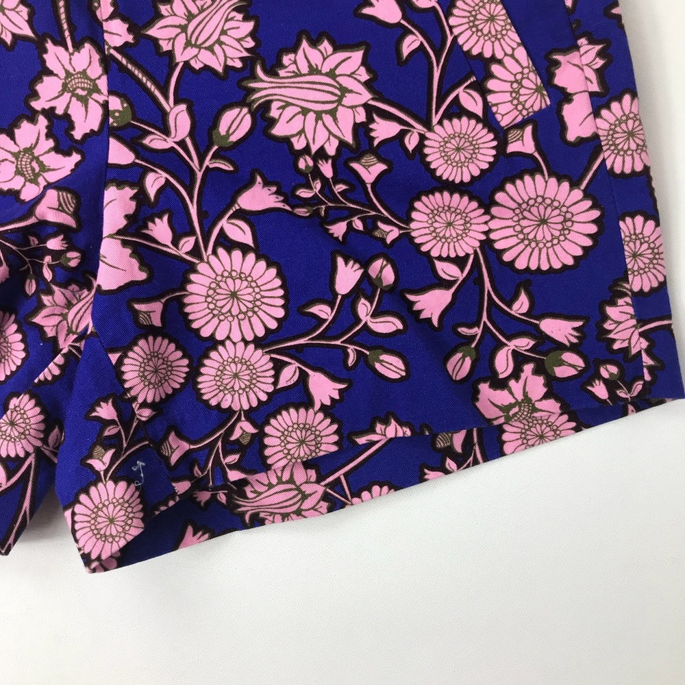 NWT J.Crew Factory Floral Print Chino City Shorts - Picture 2 of 7